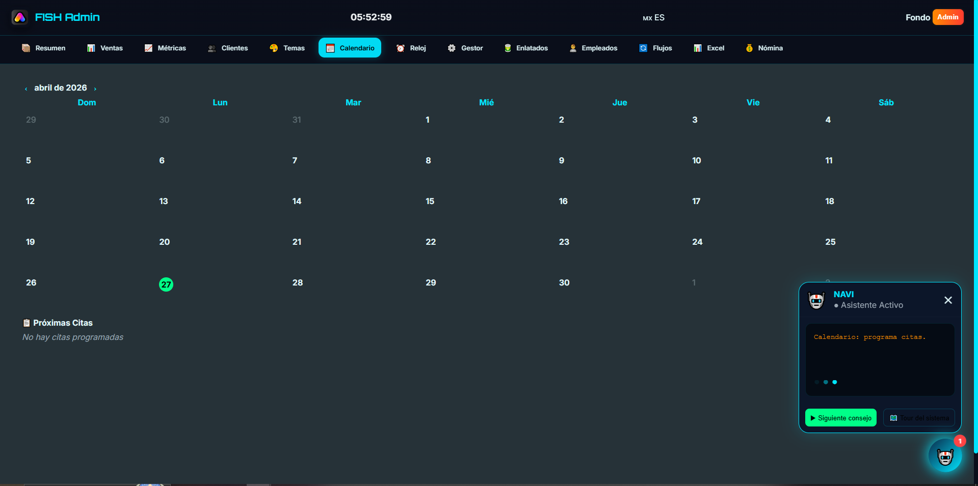 Calendario